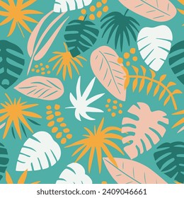 Fondo De Ilustración De Flora Abstracta Ligera Y Sin Precedentes. Decoración Infinita Y Rosa, Decoración Moderna, Papel De Techo Sin Maravillas. Textura de Líneas Gráficas Veraniegas Blancas. 