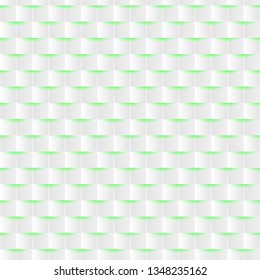Light seamless abstract geometric background / pattern. 3D vector graphic design.