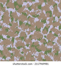 Papel tapiz de vectores artísticos sin foco. Plata Repetida Vector De Soldado Arte. Textura De Camuflaje Impresión Gráfica De Círculo Sin Marcas. Modelo brillante de Camuflaje sin costura.