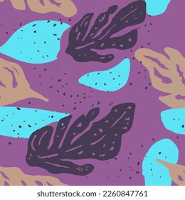 Papel De Fondo De Pantalla De Arte Clásico De Playa Sin Luz. Un Ornamento Vivo Repetitivo De Árbol De Moda, Arte Sin Maravillas. Diseño Textil De Moda Perenne. 