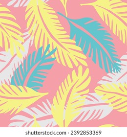 Light Seamless Classic Vintage Template Art. Green Endless Abstract Natural Illustration, Seamless Print. Bright Seamless Contemporary Retro Artwork Texture. 