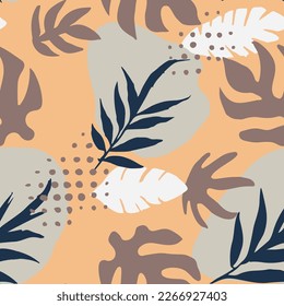 Light Seamless Elegant Fresh Fabrics Background. Pastel Continuous Classic Flora Decor, Seamless Art. Vibrant Repeated Summer Blossom Ornament Print. 