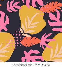 Leichte Nahtlose Natur Einladungs-Design. White Seamless Creative Foliage Scribble, Nahtloser Hintergrund. Gelbe mehrfarbige, moderne Oberflächenstruktur. 