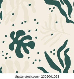 Light Seamless Nature Simple Watercolor Background. Black Continuous Abstract Spring Template, Seamless Backdrop. Purple Seamless Doodle Plant Element Pattern. 