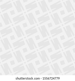 Light seamless pattern of geometric elements. The simplest geometric shapes. Vector illustration.