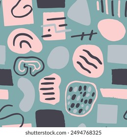 Light Seamless Stylish Graphic Element Swatch. White Endless Classic Modern Paint, Seamless Vector. Orange Seamless Creative Beauty Invitation Backdrop