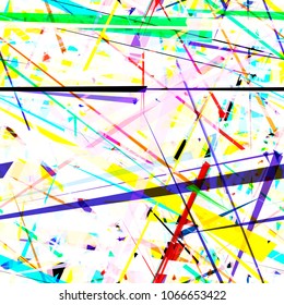 Light seamless texture with intersecting stripes and triangles. Colorful pattern. Abstract vector background for web page, banners backdrop, fabric, home decor, wrapping
