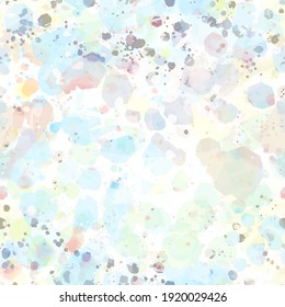 Light seamless texture with paint blots. Watercolor effect
Abstract vector background for web page, banners backdrop, fabric, home decor, wrapping