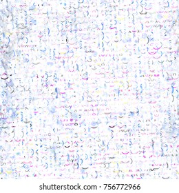 Light seamless texture from rings, stripes, arcs. Abstract vector background for web page, banners backdrop, fabric, home decor, wrapping