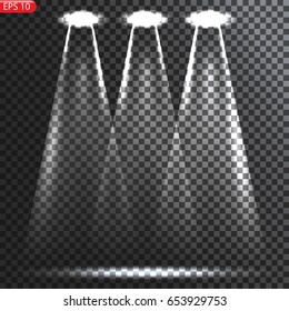 Light searchlight for stage