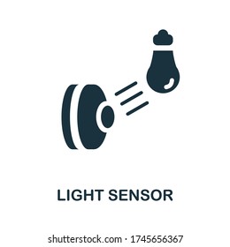 Light Sensor Icon. Simple Element From Sensors Icons Collection. Creative Light Sensor Icon Ui, Ux, Apps, Software And Infographics