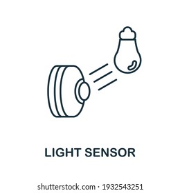 Light Sensor Icon. Simple Element From Sensors Icons Collection. Creative Light Sensor Icon Ui, Ux, Apps, Software And Infographics