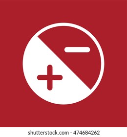 Light settings for camera icon . Vector illustration