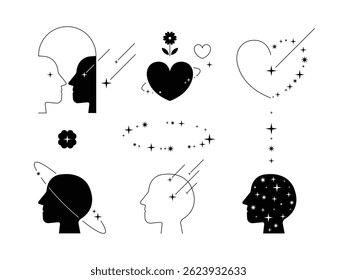 light and shadow over relationships
