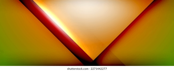 Light and shadow squares and lines abstract background