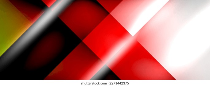 Cuadros de luz y sombra y líneas fondo abstracto