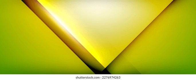 Light and shadow squares and lines abstract background