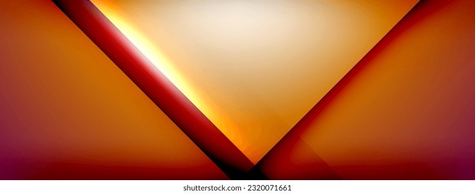 Light and shadow squares and lines abstract background