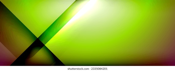 Light and shadow squares and lines abstract background