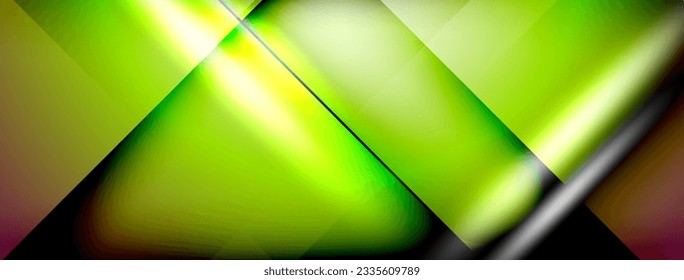Light and shadow squares and lines abstract background