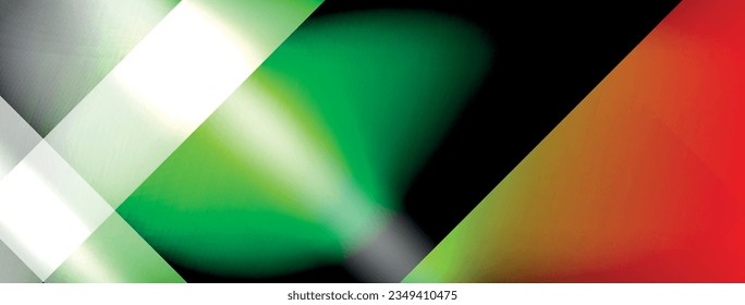 Light and shadow squares and lines abstract background