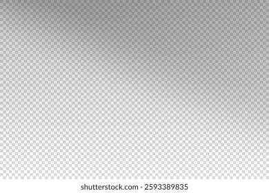 Light from shadow from window isolated on transparent background. Reflection shadows on wall. Sun ray. Overlay effect shade blinds. Horizontal shading for print design mockup. Vector illustration