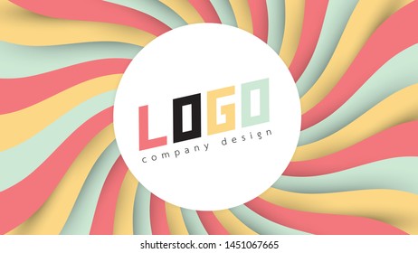 light shine comic style paper cut use color pastel. 