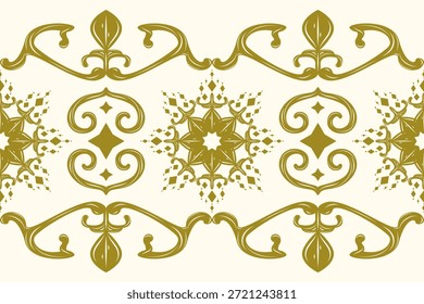 Luz y brillo del concepto de astronomía de oro. Hermoso y delicado Abstractas sol celestial y estrellas dibujado a mano ornamento. Real de lujo sin costuras para la filigrana de alta clase Vibe, patrón, borde, ajuste, decoración