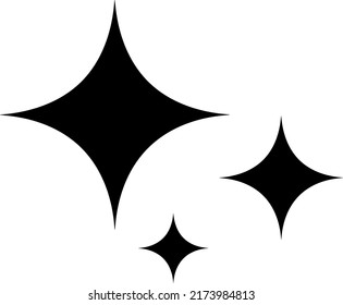 Light Shining Glitter Stars Icon