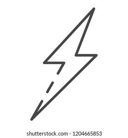 Light sign icon. Outline light sign vector icon for web design isolated on white background