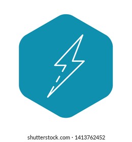 Light sign icon. Outline light sign vector icon for web design isolated on white background