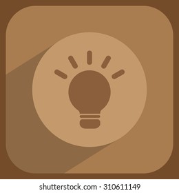 light sign ideas, web icon. vector design