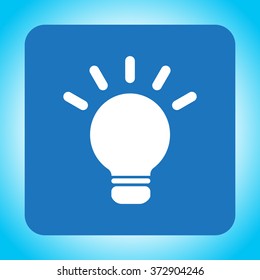 light sign ideas, web icon. vector design