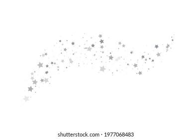 Light silver glitter confetti background