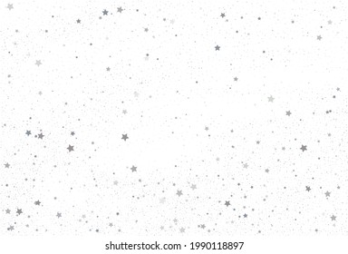 Light silver glitter confetti background