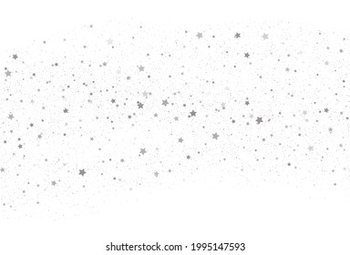 Light silver glitter confetti background