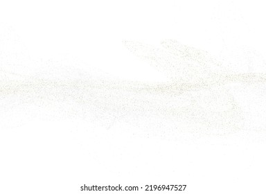 Light silver gold dust. Vector