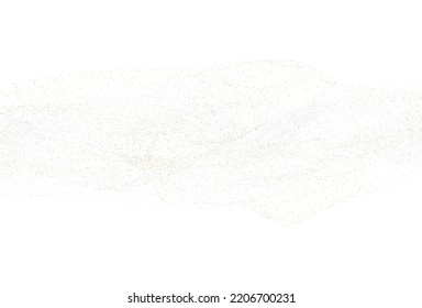 Light silver gold dust. White festive texture. Vector