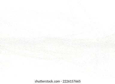 Light silver gold dust. White festive texture. Vector