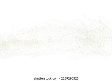 Leichtsilbergoldstaub. Weiße festliche Struktur. Vektorgrafik