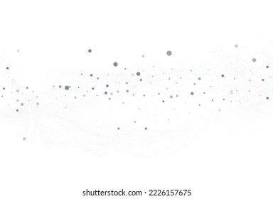 Confeti de brillo dorado plateado claro. Fondo navideño ligero. textura festiva blanca