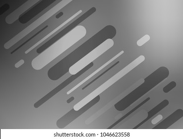 Light Silver, Gray vector abstract doodle background. Doodles on blurred abstract background with gradient. The template can be used as a background for cell phones.