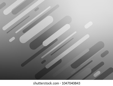 Light Silver, Gray vector abstract doodle pattern. Modern geometrical abstract illustration with doodles. A new texture for your design.