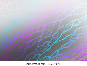 Light Silver, Gray vector abstract doodle background. A completely new color illustration in doodle style. The pattern can be used for wallpapers and coloring books.