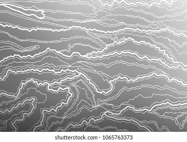 Light Silver, Gray vector abstract doodle texture. Sketchy hand drawn doodles on blurred background. A new texture for your design.