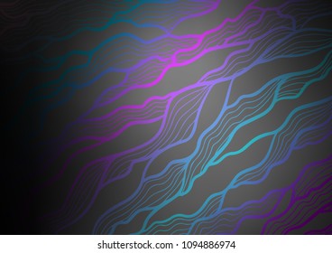 Light Silver, Gray vector abstract doodle template. Modern geometrical abstract illustration with doodles. The template can be used as a background for cell phones.