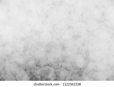 Light Silver, Gray vector abstract mosaic template. Modern geometrical abstract illustration with gradient. The template can be used as a background for cell phones.