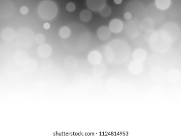 Light Silver, Gray vector abstract blurred pattern. Colorful abstract illustration with gradient. The elegant pattern for brand book.