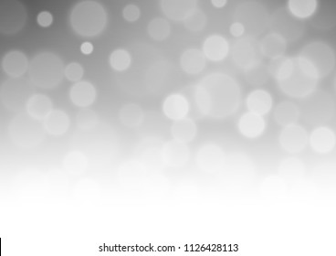 Light Silver, Gray vector abstract blurred template. illustration in blurry style with gradient. A completely new design for your business.