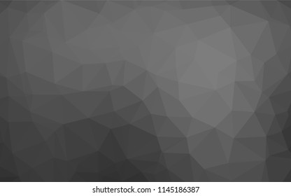 Light Silver, Gray vector abstract polygonal cover. Colorful abstract illustration with gradient. The completely new template can be used for your brand book.